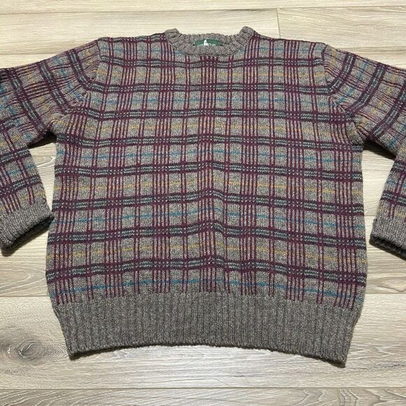 Men's 100% Wool‎ Vintage Sweater Pullover Size 42-44 Large - Picture 1 of 5